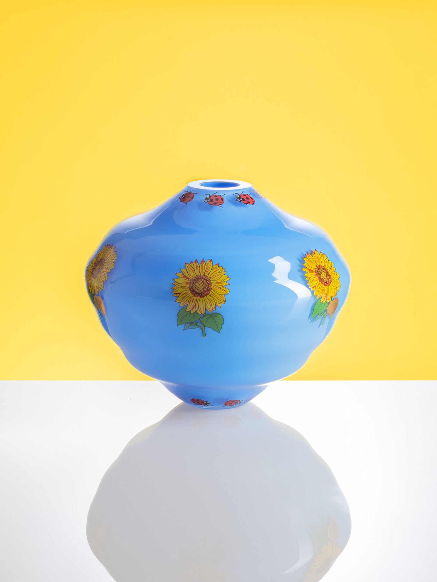 Decal vase (unique piece), Photo 3