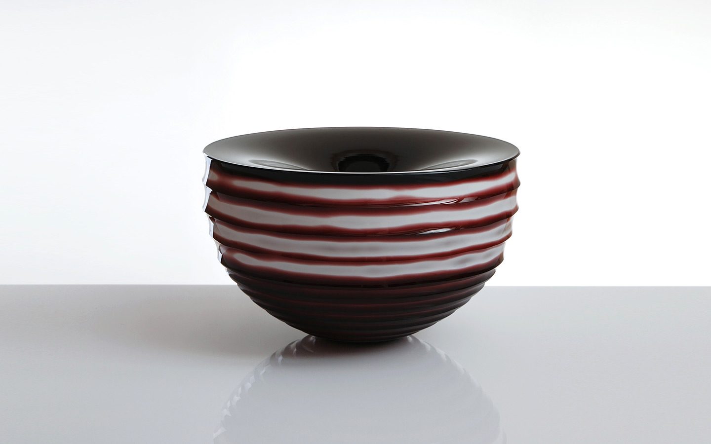 Igloo glass bowl