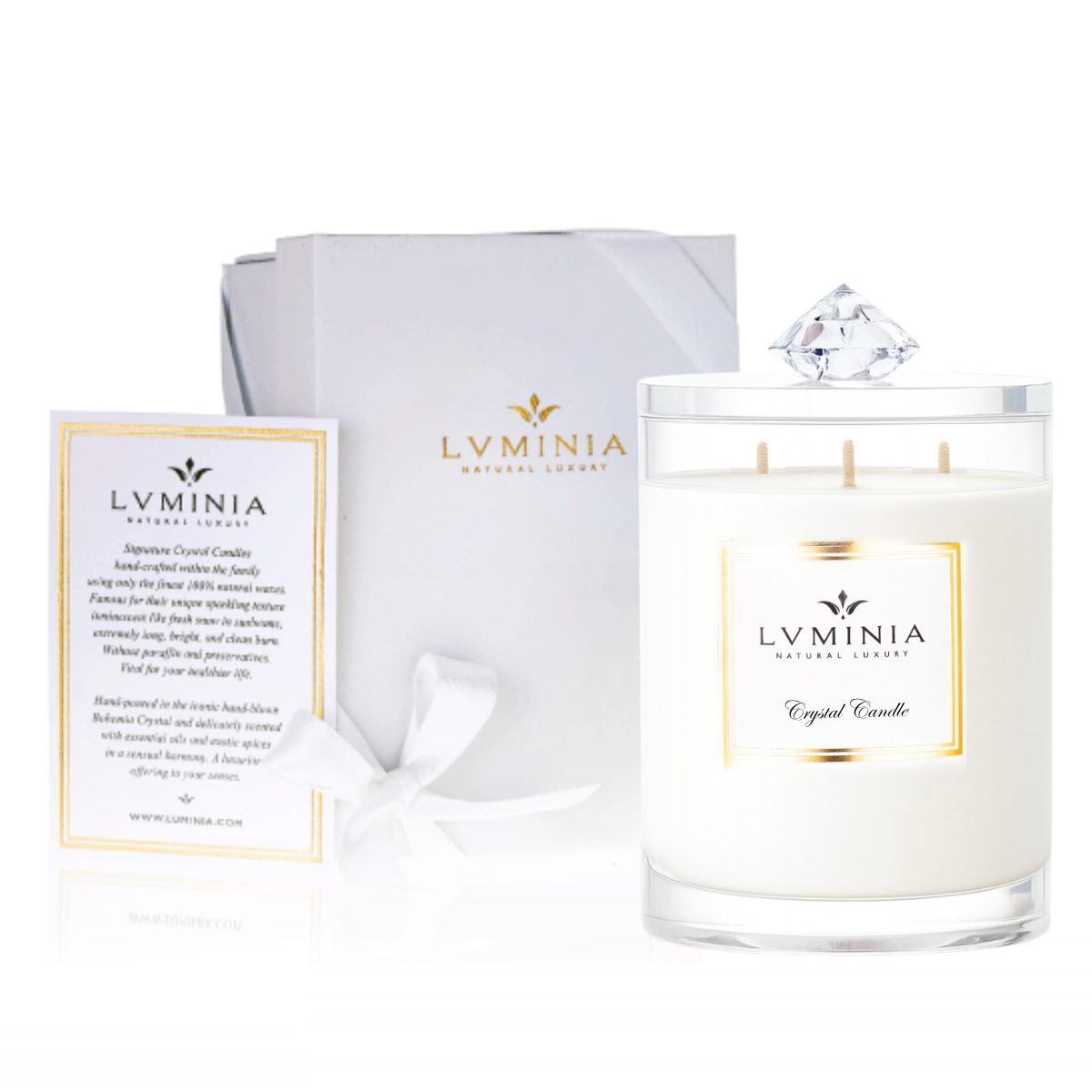 Santal Noir Grande three-wick candle, 1,200 g, Photo 2