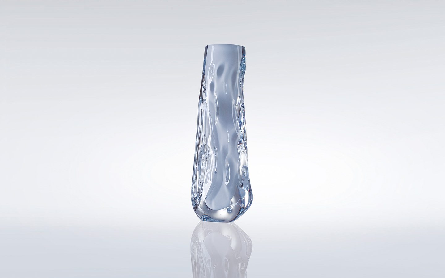 Magma glass vase, Photo 3